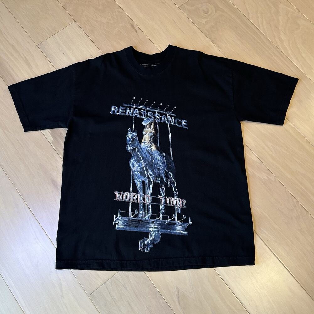 Beyonce Renaissance World Tour Tee Short Sleeve Size XL